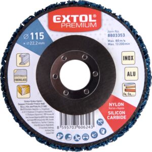 kotouč brusný nylonový, O115x14mm, nylon/abrazivo SiC
