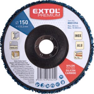 kotouč brusný nylonový, O 150x14mm, nylon/abrazivo SiC