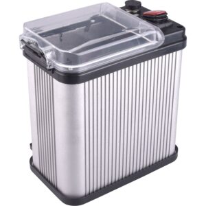 skříň na baterii s elektronikou