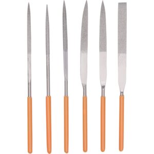POŠK. OBAL pilníky diamantové jehlové, sada 6ks, 160mm