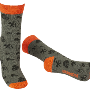 BENNONKY Trek Socks green/orange