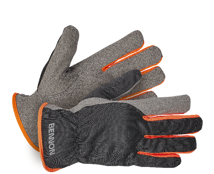 CARPOS Gloves grey/orange