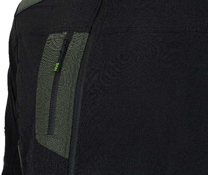 EREBOS Jacket green/black - Obrázek 3