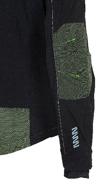 EREBOS Jacket green/black - Obrázek 5