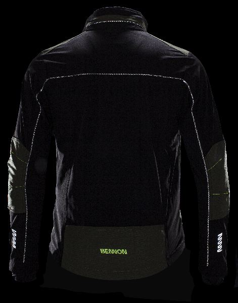 EREBOS Jacket green/black - Obrázek 6