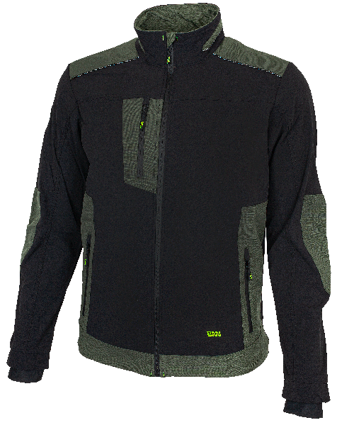 EREBOS Jacket green/black - Obrázek 8