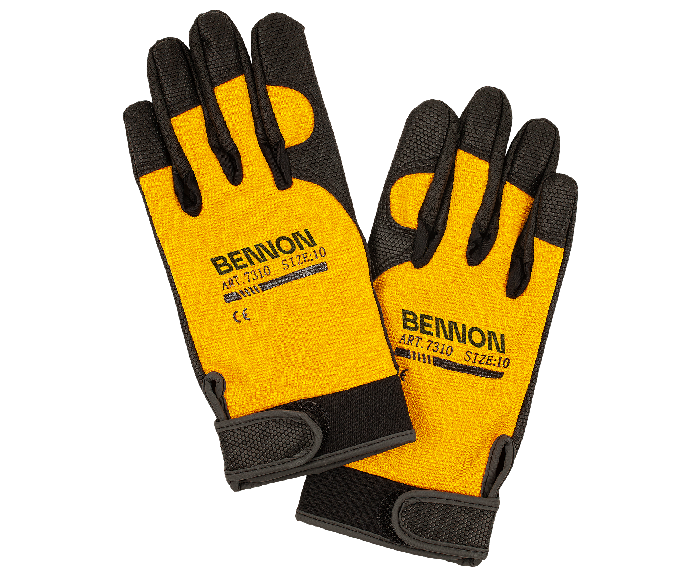 KALYTOS Gloves yellow/black - Obrázek 3