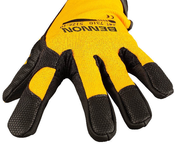 KALYTOS Gloves yellow/black - Obrázek 4
