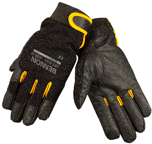 KALYTOS WTR Gloves black/yellow - Obrázek 3