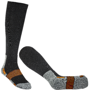 MERINO TREK Knee Sock black