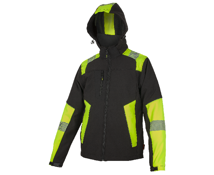 REFLECTOS Jacket black/yellow - Obrázek 2