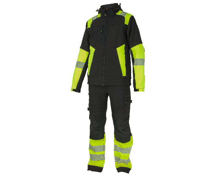 REFLECTOS Jacket black/yellow - Obrázek 7