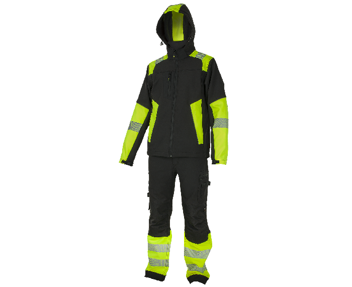 REFLECTOS Jacket black/yellow - Obrázek 8