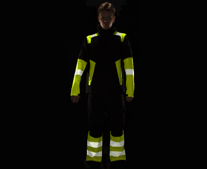 REFLECTOS Jacket black/yellow - Obrázek 9