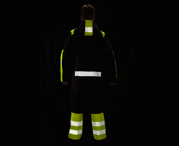 REFLECTOS Jacket black/yellow - Obrázek 10