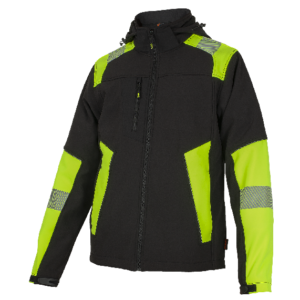 REFLECTOS Jacket black/yellow