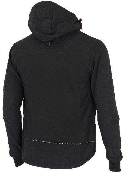 RUFUS Jacket black/red - Obrázek 15
