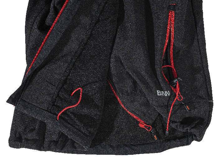 RUFUS Jacket black/red - Obrázek 8