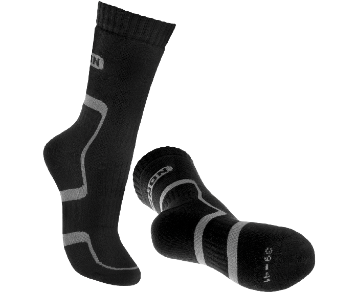 TREK SOCK Black-grey