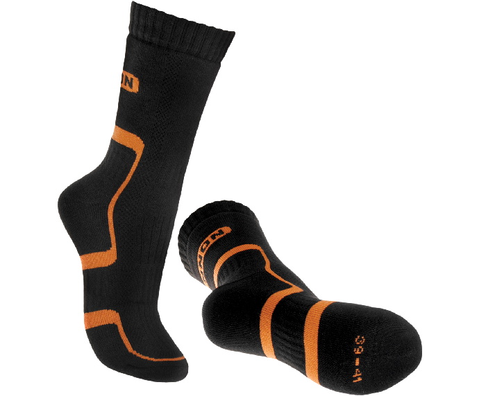 TREK SOCK Black-orange