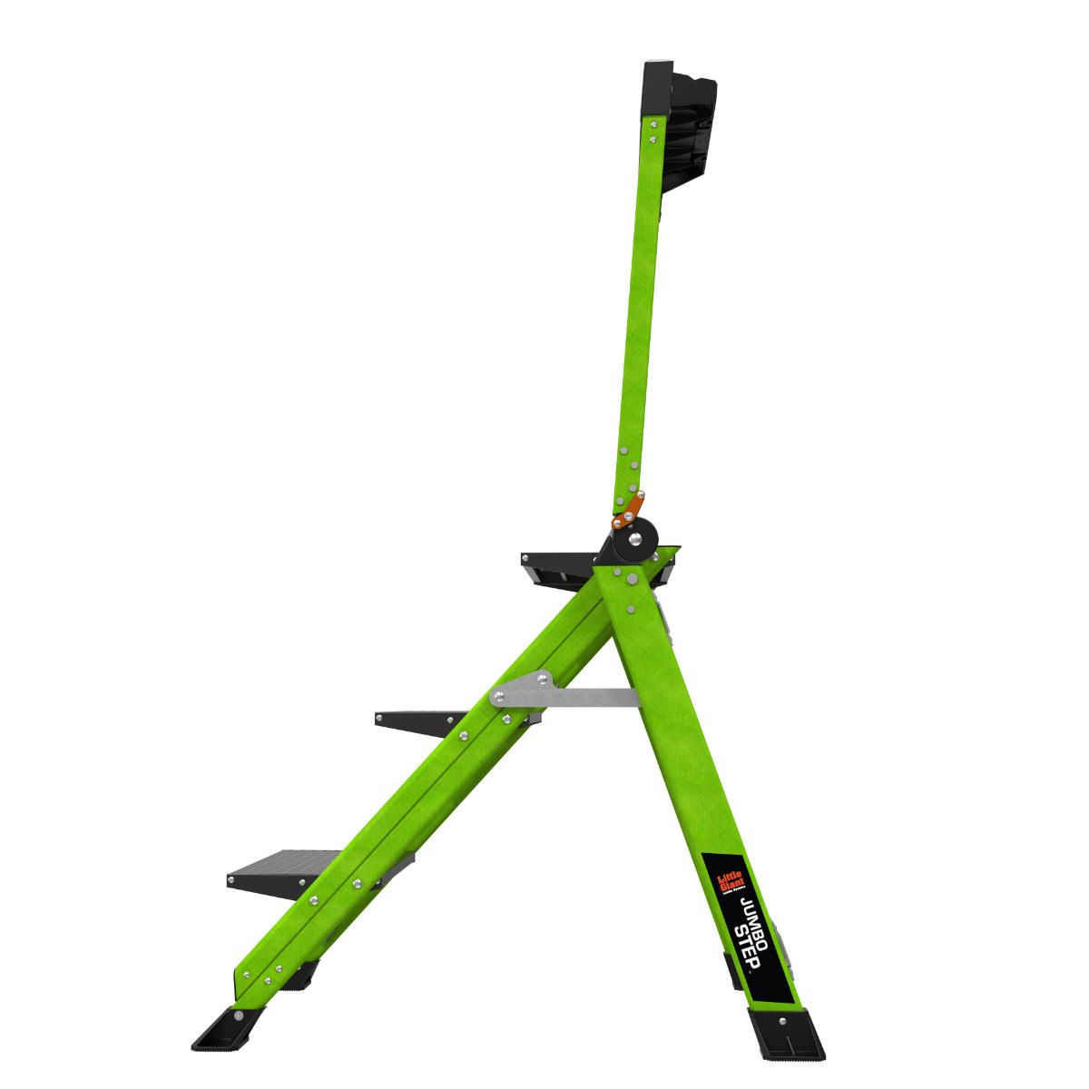 Jumbo Step 3 Fiberglass, 3 schůdky, výška stání 66 cm - Obrázek 6