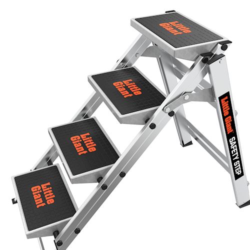 Safety Step 4 bez madla, 4 schůdky, plošina ve výšce 89 cm - Obrázek 11