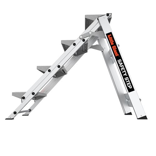 Safety Step 4 bez madla, 4 schůdky, plošina ve výšce 89 cm - Obrázek 3