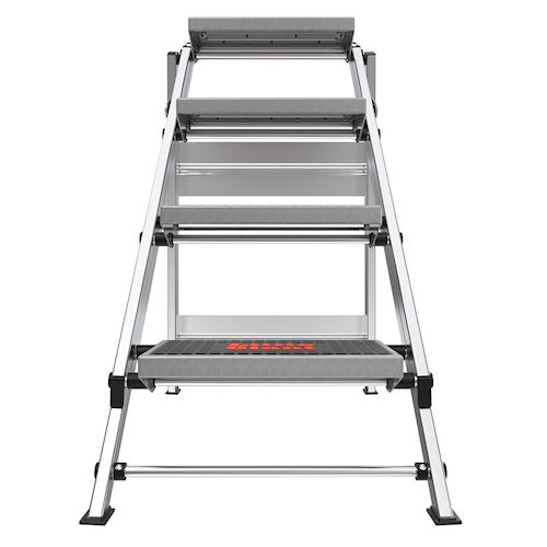 Safety Step 4 bez madla, 4 schůdky, plošina ve výšce 89 cm - Obrázek 5