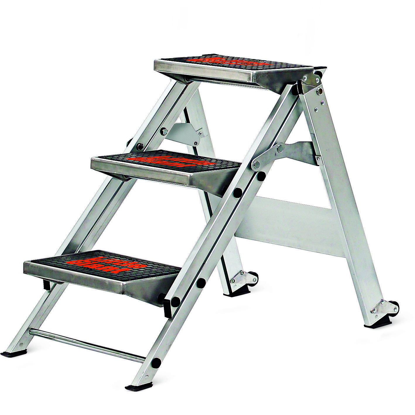 Safety Step 3 bez madla, 3 schůdky, plošina ve výšce 66 cm - Obrázek 3
