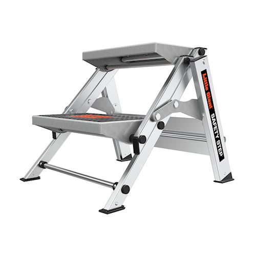 Safety Step 2 bez madla, 2 schůdky, plošina ve výšce 46 cm - Obrázek 2