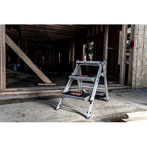 Safety Step 4, 4 schůdky, plošina ve výšce 89 cm - Obrázek 20