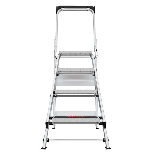 Safety Step 4, 4 schůdky, plošina ve výšce 89 cm - Obrázek 5