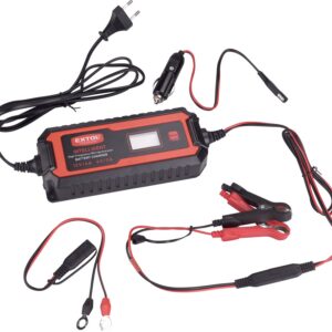 autonabíječka 9stupňová, řízená mikroprocesorem, 12V/6V, 4A