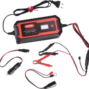 autonabíječka 9stupňová, řízená mikroprocesorem, 12V/6V, 8A