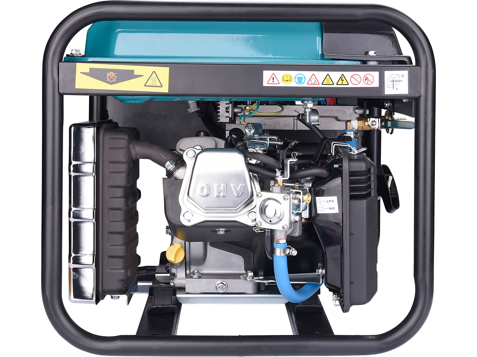 elektrocentrála digitální invertorová (benzín/LPG/NG), 7HP/3,7kW - Obrázek 5