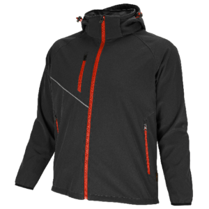 FORCE Jacket black/red