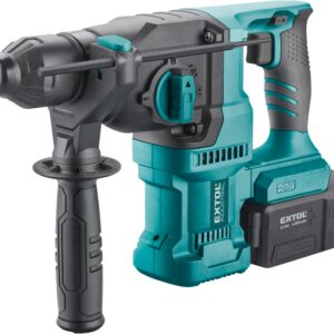 POŠK. OBAL kladivo vrtací aku SHARE20V, 2,6J, SDS plus, BRUSHLESS, 20V Li-ion, 4000mAh
