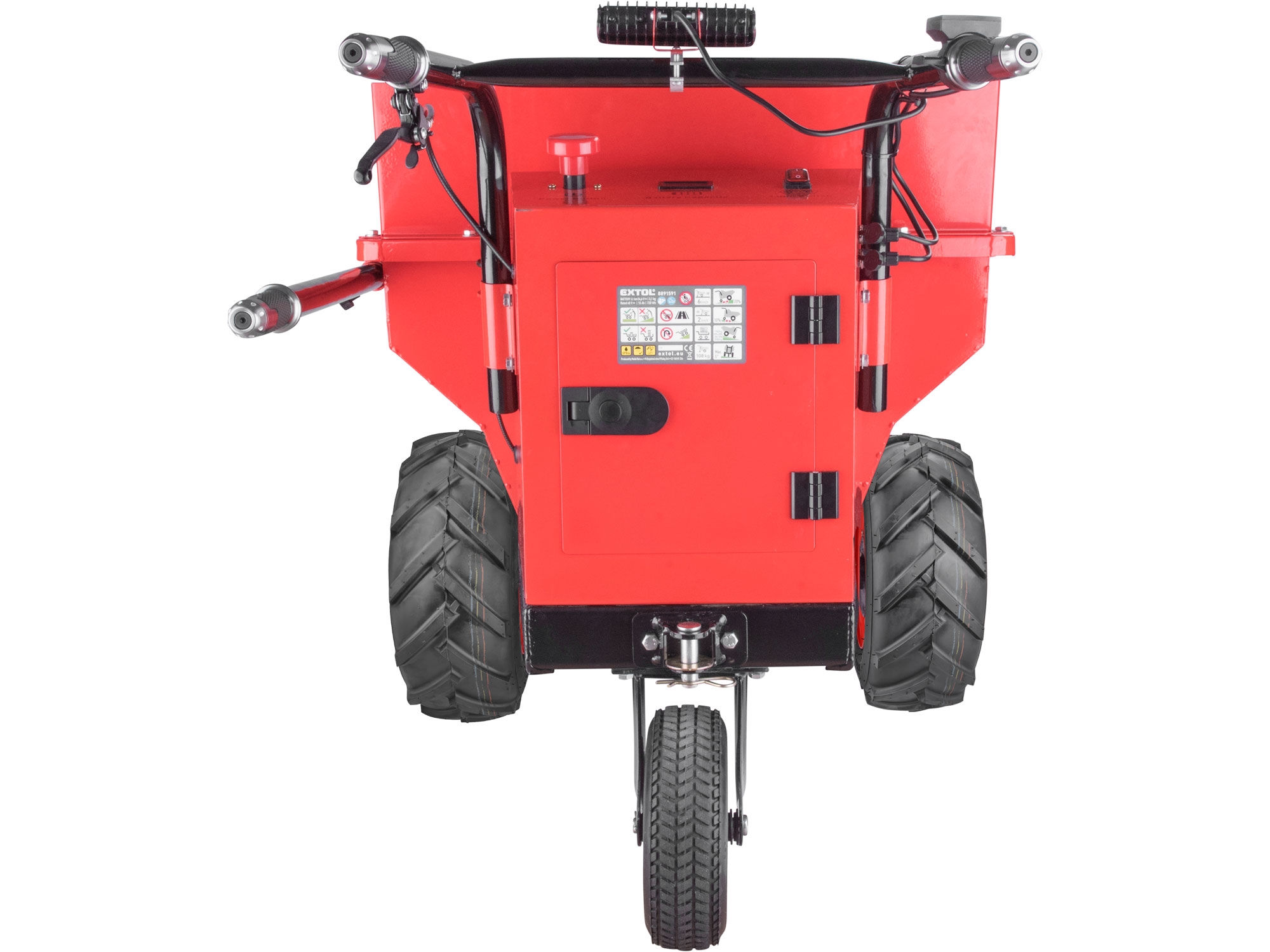 transportér s pojezdem aku, 400kg, 200l, 54V Li-ion, 15Ah - Obrázek 7