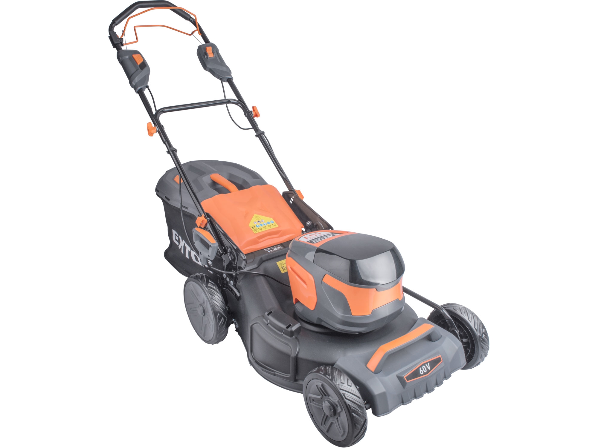 sekačka s pojezdem aku 60V, 51cm, BRUSHLESS, bez baterie a nabíječky - Obrázek 2