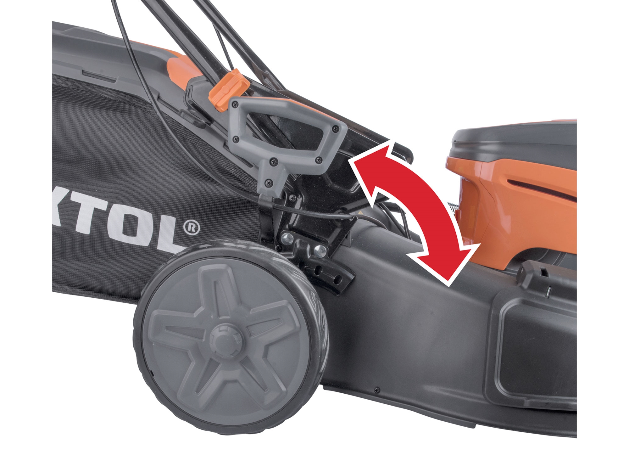 sekačka s pojezdem aku 60V, 51cm, BRUSHLESS, bez baterie a nabíječky - Obrázek 3