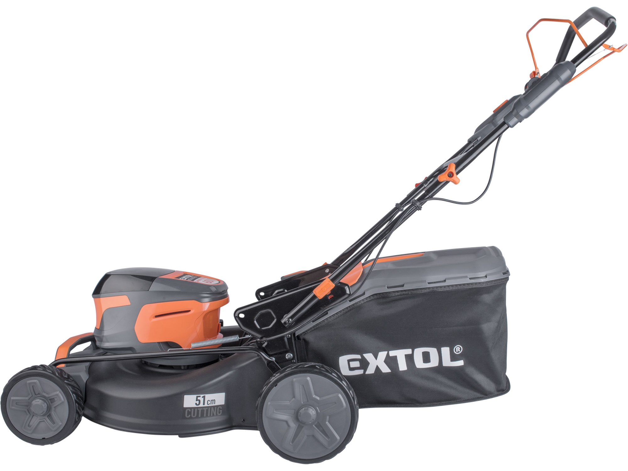 sekačka s pojezdem aku 60V, 51cm, BRUSHLESS, bez baterie a nabíječky - Obrázek 4