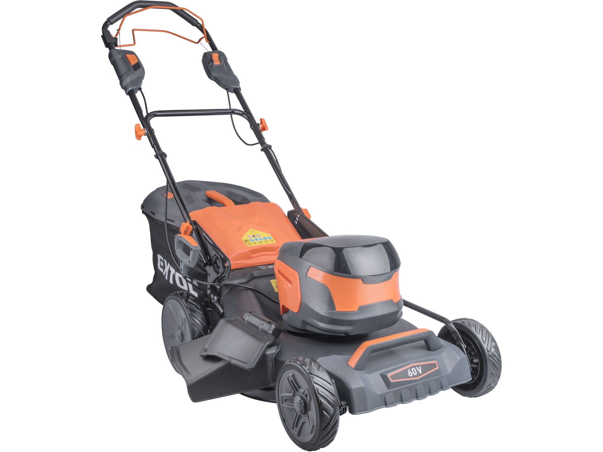 sekačka s pojezdem aku 60V, 51cm, BRUSHLESS, bez baterie a nabíječky - Obrázek 8