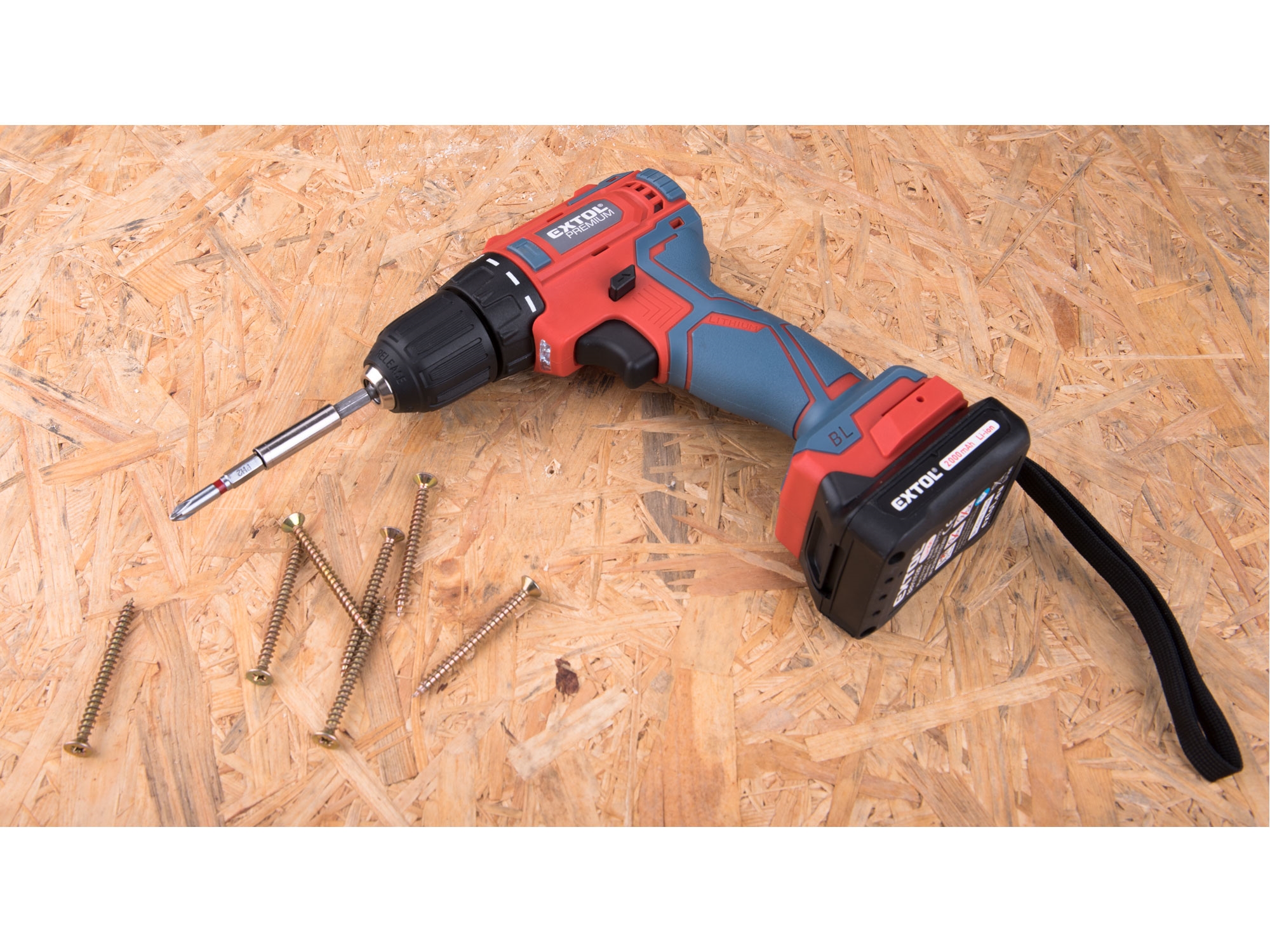 vrtací šroubovák aku, BRUSHLESS, 12V Li-ion, 2Ah - Obrázek 10