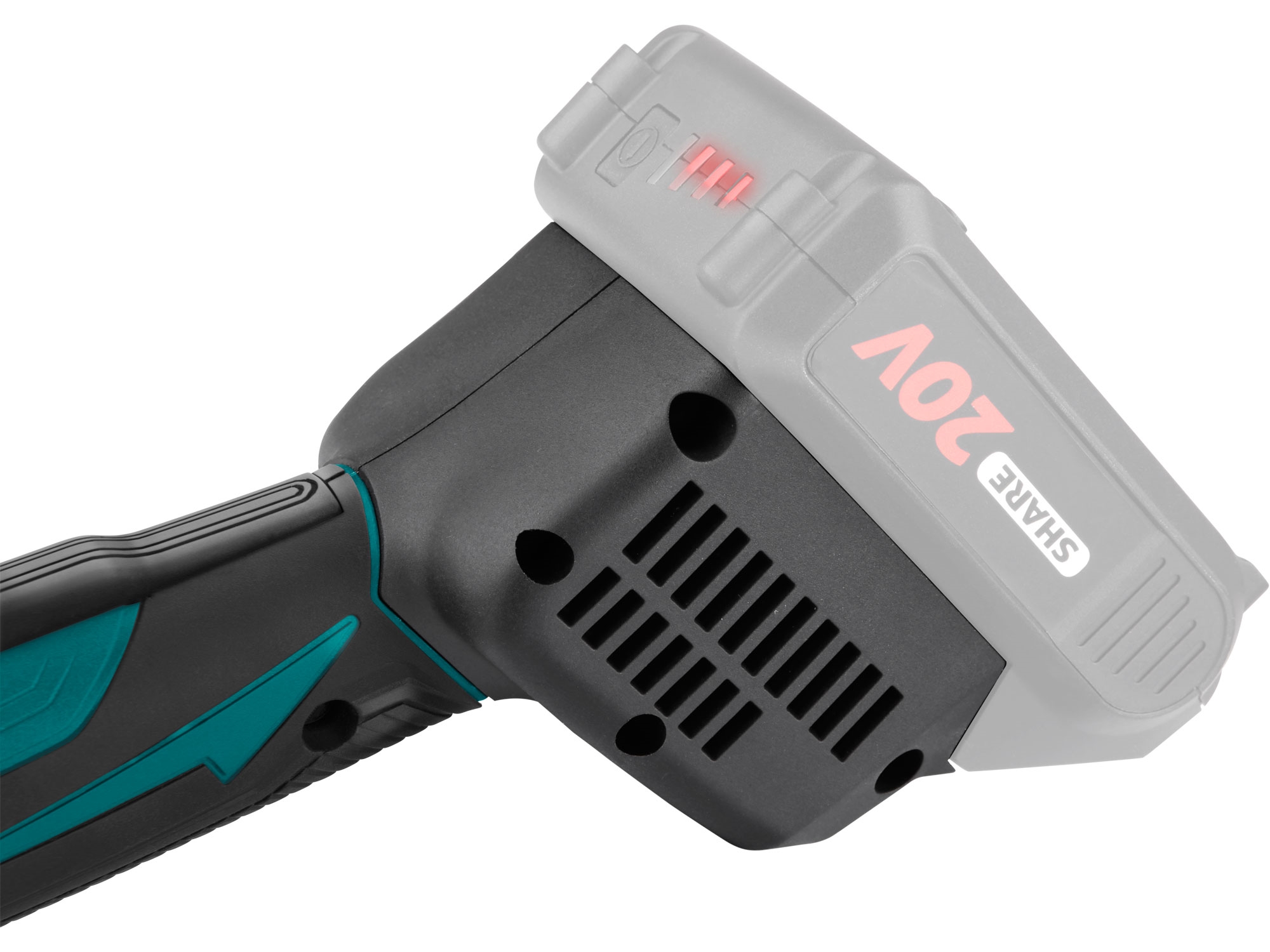 nůžky na plech, prostřihovačky aku SHARE20V, BRUSHLESS, bez baterie a nabíječky - Obrázek 8