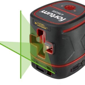 laser zelený liniový křížový samonivelační
