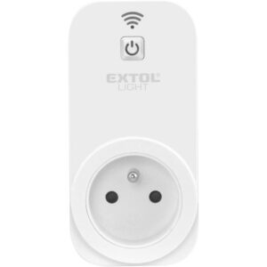zásuvka ovládána Wi-Fi + centrální ovládání pro RF zařízení, Wi-Fi 802.11 b/g/n, max 3680W
