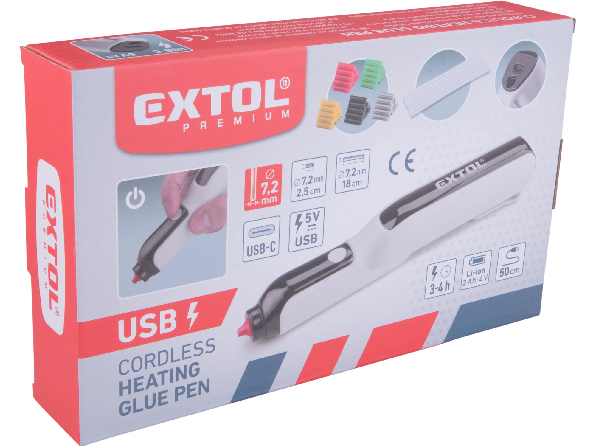pero tavné lepící aku, USB nabíjení - Obrázek 14