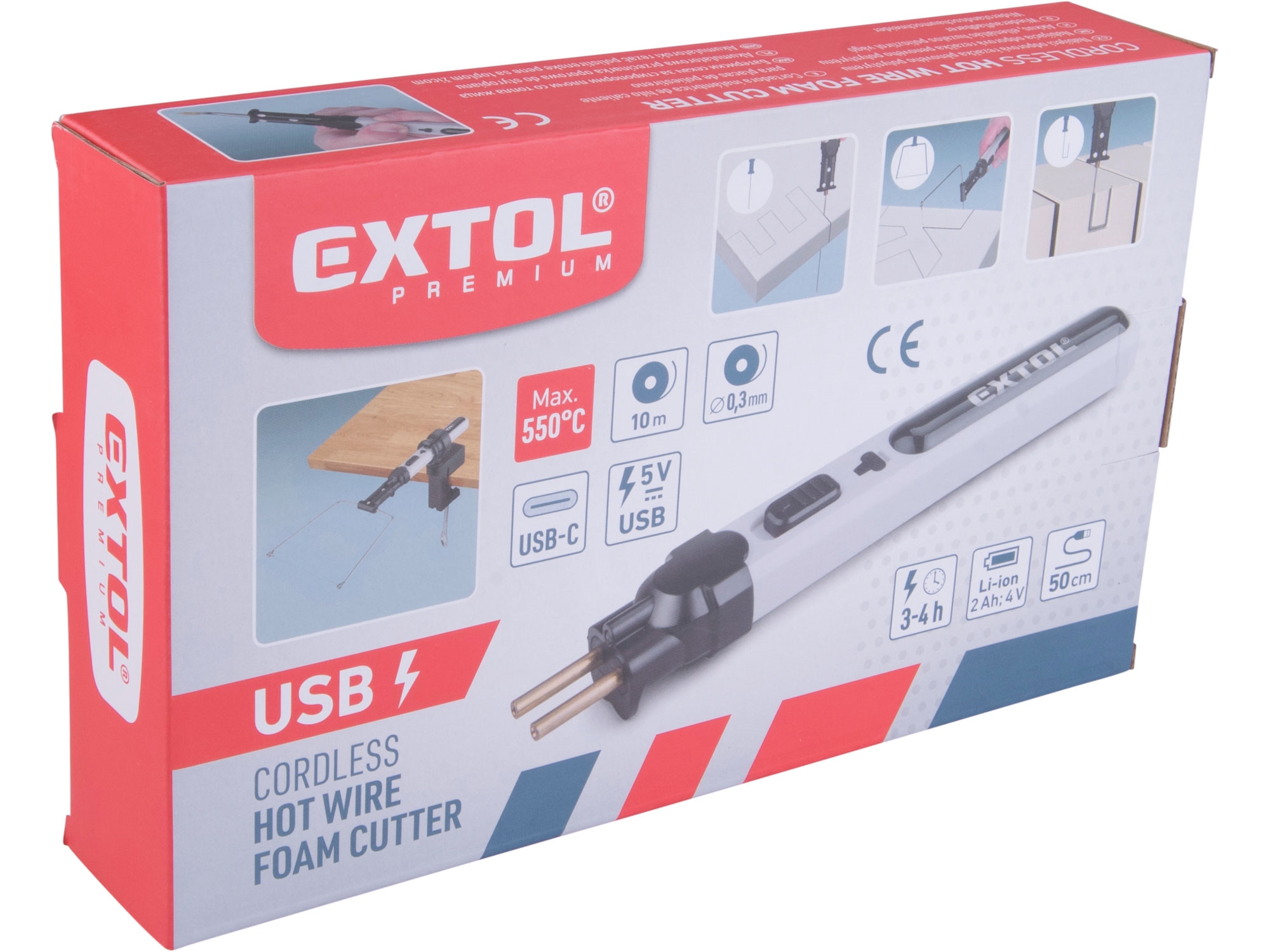 řezačka polystyrénu, odporová aku, USB nabíjení - Obrázek 18