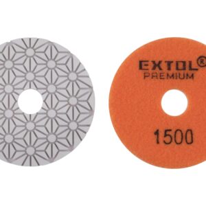 kotouč diamantový leštící na obklady, O100mm, P1500, suchý zip