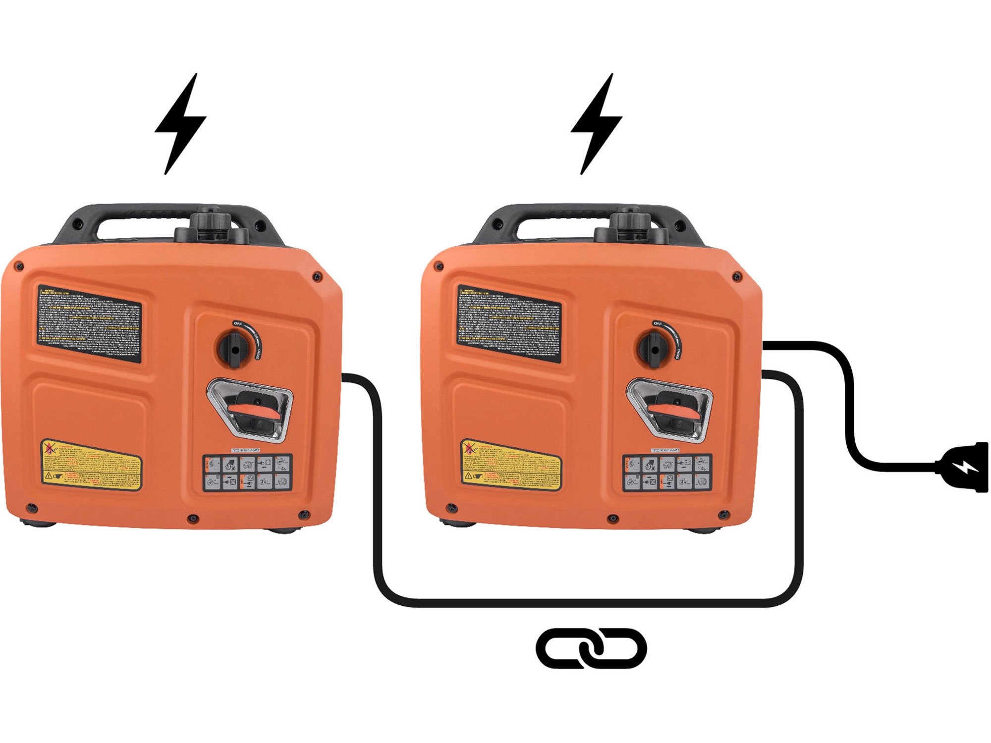 elektrocentrála digitální invertorová, 2kW - Obrázek 10